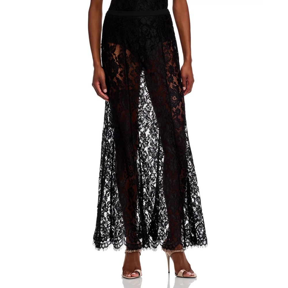 WAYF COSETTE LACE SKIRT Black Size‎ Large